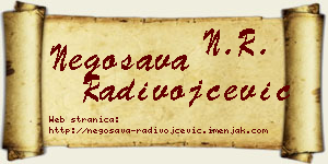 Negosava Radivojčević vizit kartica